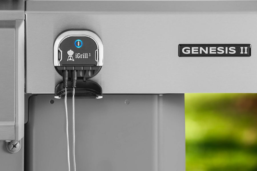 iGrill 3 uses on Genesis II grill