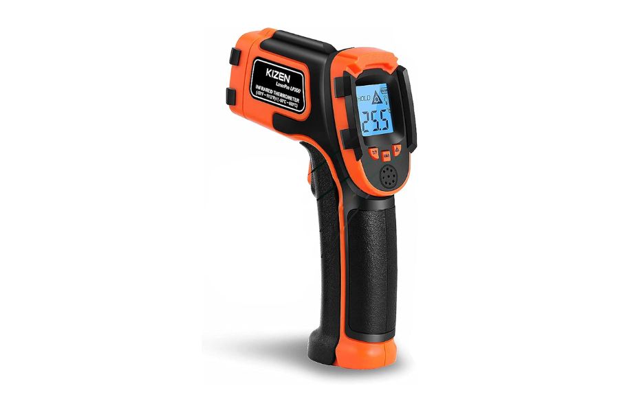 Kizen Infrared Thermometer Gun - Laserpro Lp300 Digital Temperature Laser  For Cooking - Orange : Target