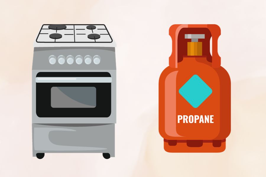 Stove compatibility with propane gas
