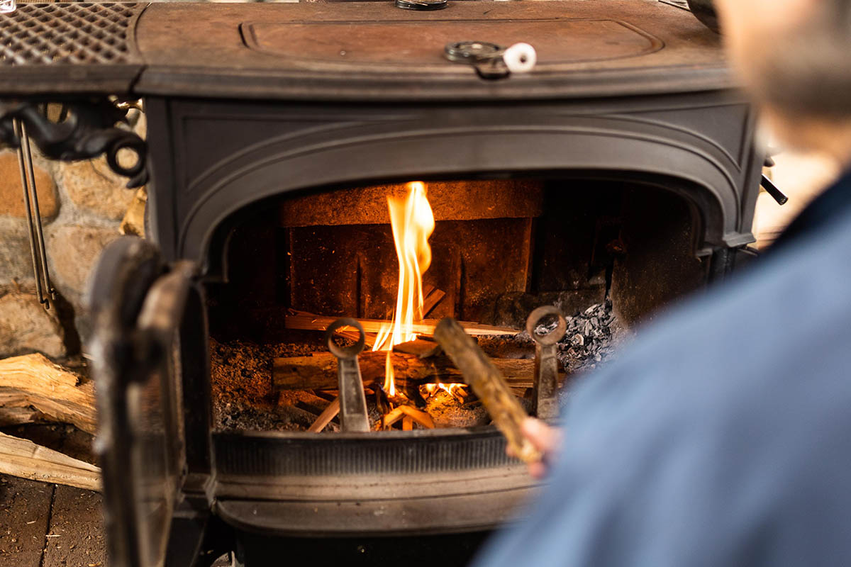 Wood Burner Vents Open or Closed MyFire.Place