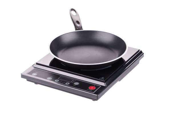 non stick pan on electric stove