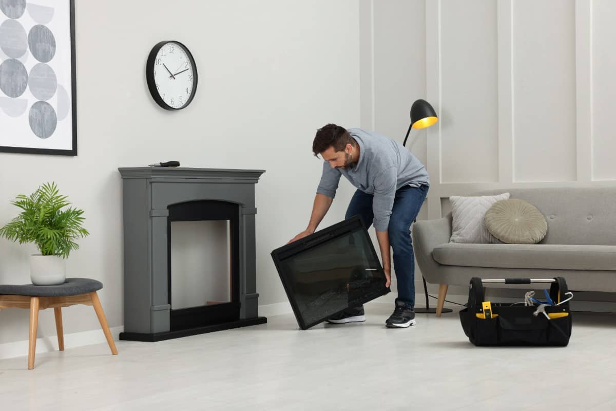 How to Remove an Electric Fireplace Insert