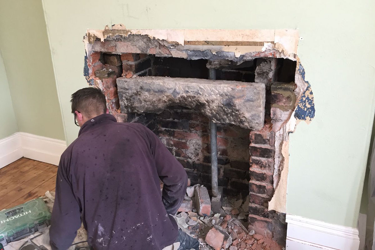 Remove a Wood-Burning Fireplace Insert