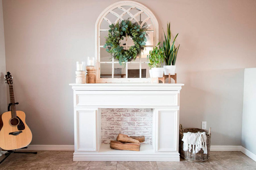 Different DIY Fake Fireplace Ideas and Options