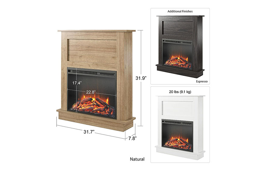 Gas Fireplace Dimensions