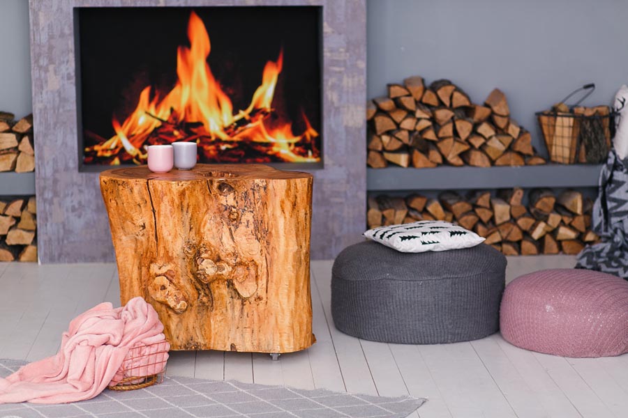 How do I know if my gas fireplace can burn wood