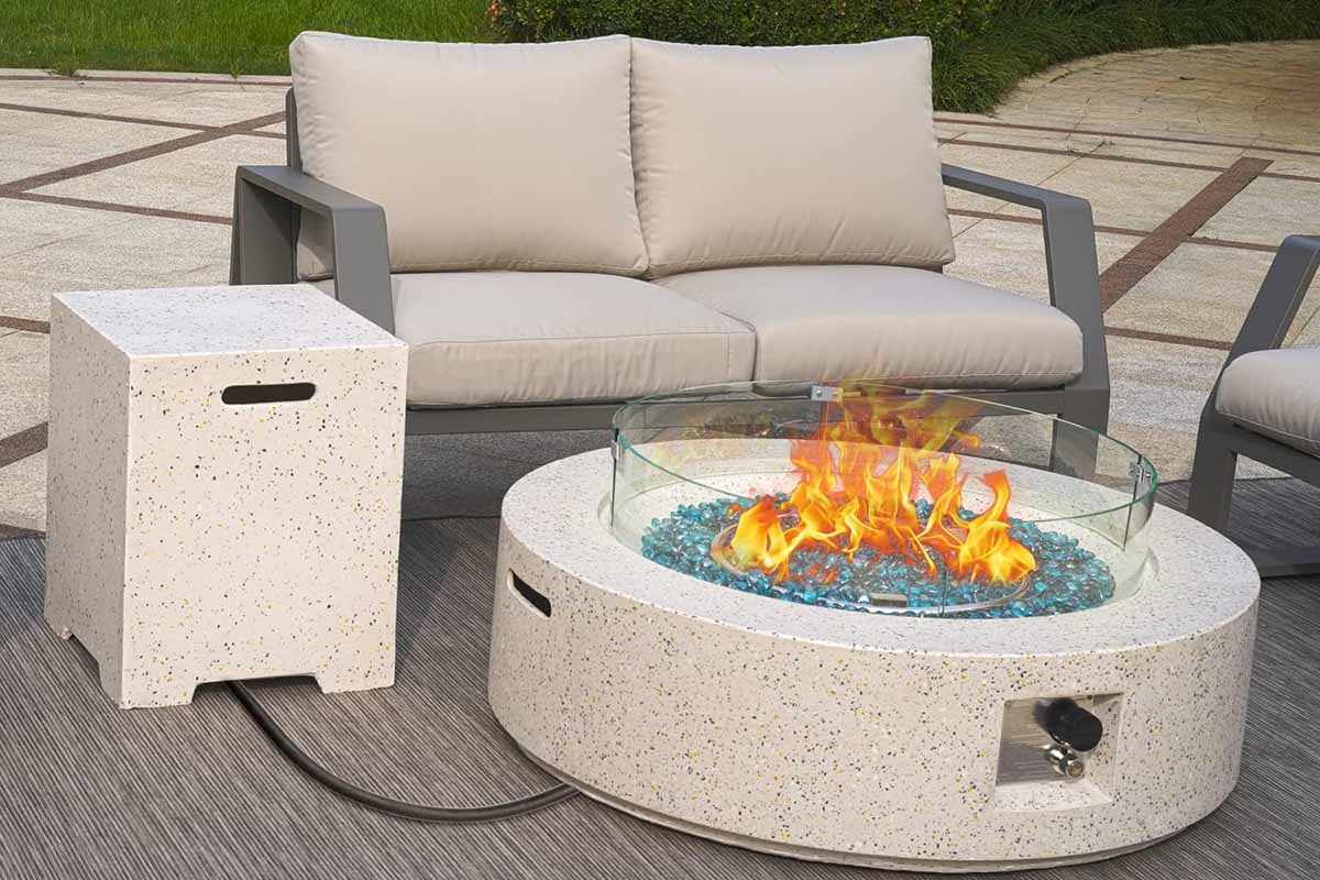 How to Hide Propane Tank for Fire Pit