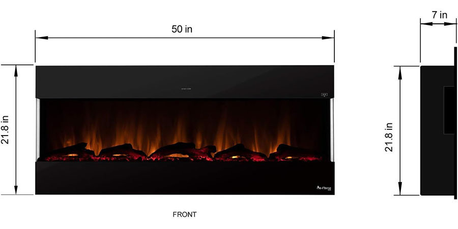 Measuring for a perfect fireplace fit