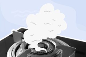 Gas Stove Leaking Gas from Burner? Cause and Solution - MyFire.Place