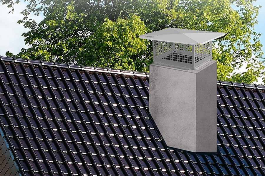 a step-by-step guide to installing a wind-blocking chimney cap